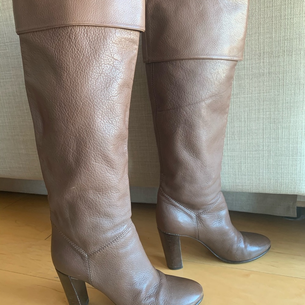 Brown Leather Boots